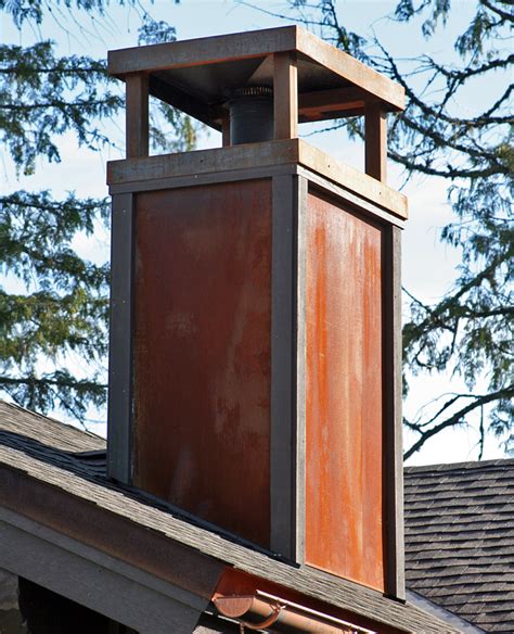 how to make a sheet metal chimney cap|do it yourself chimney cap.